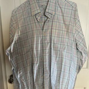 Peter Millar Multicolor Plaid Button Down Shirt
